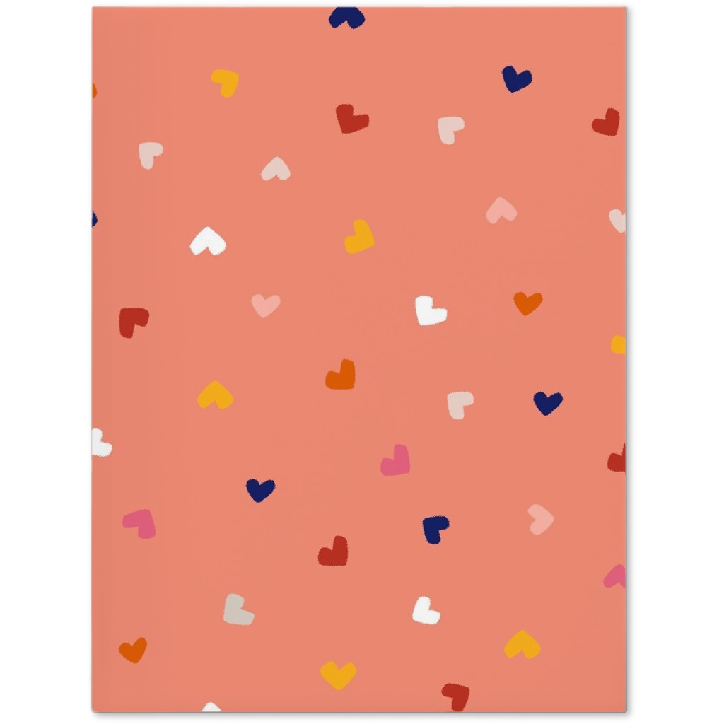 Heart Sprinkles - Pink Journal, Pink, Bright Pink