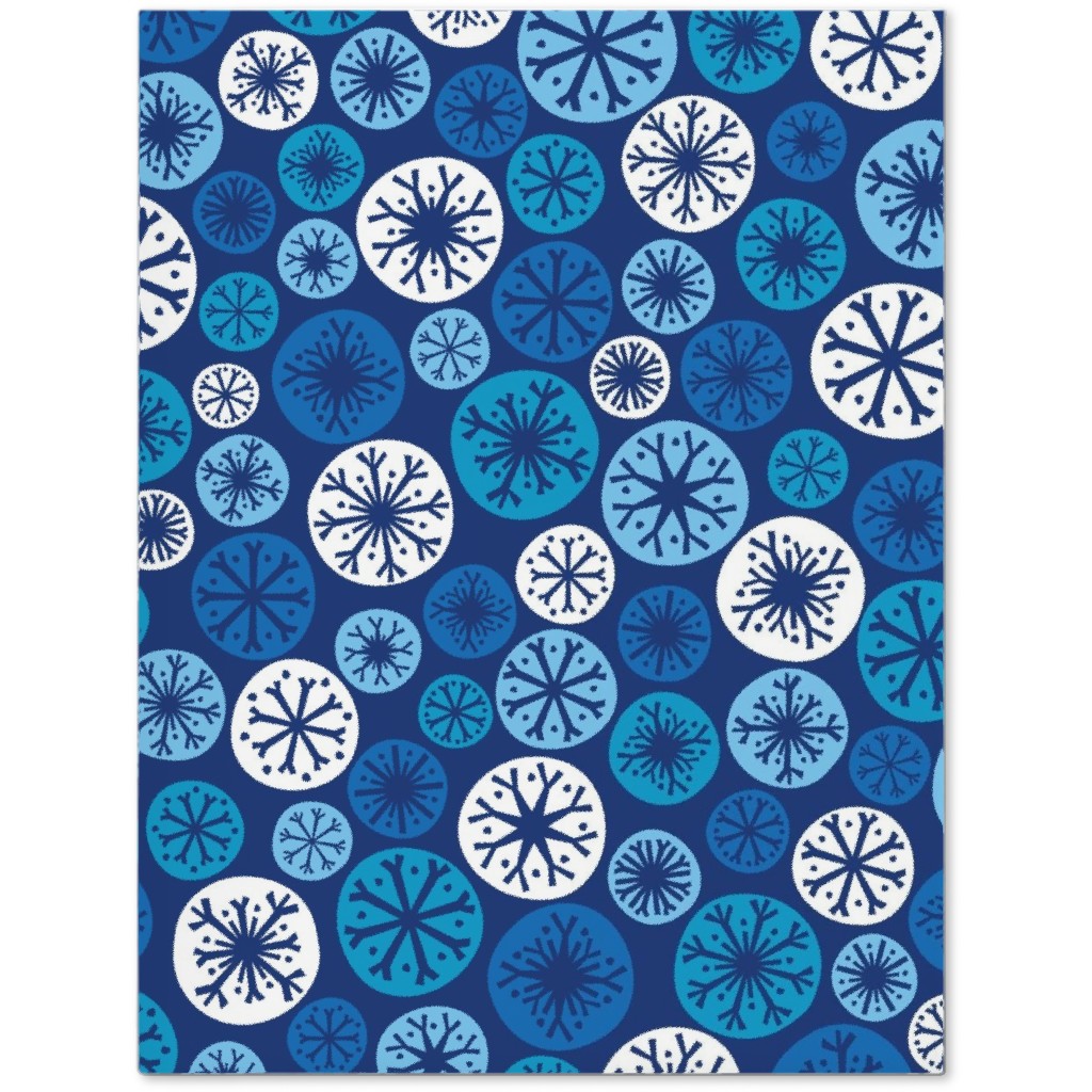 Snow Daze Journal, Blue