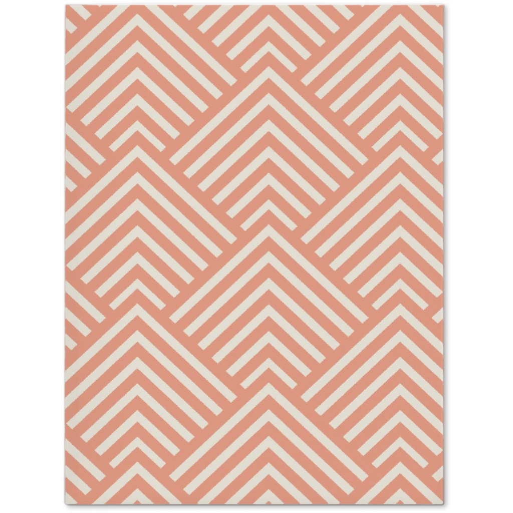 Mod Triangles - Blush Journal, Pink