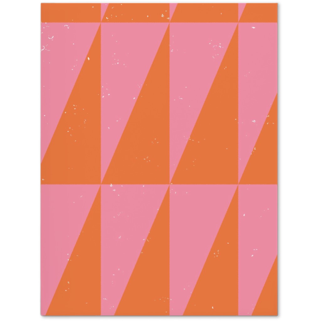 Dual Traingles - Pink Journal, Pink