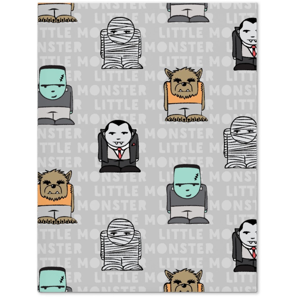 Little Monster - Gray Journal, Gray