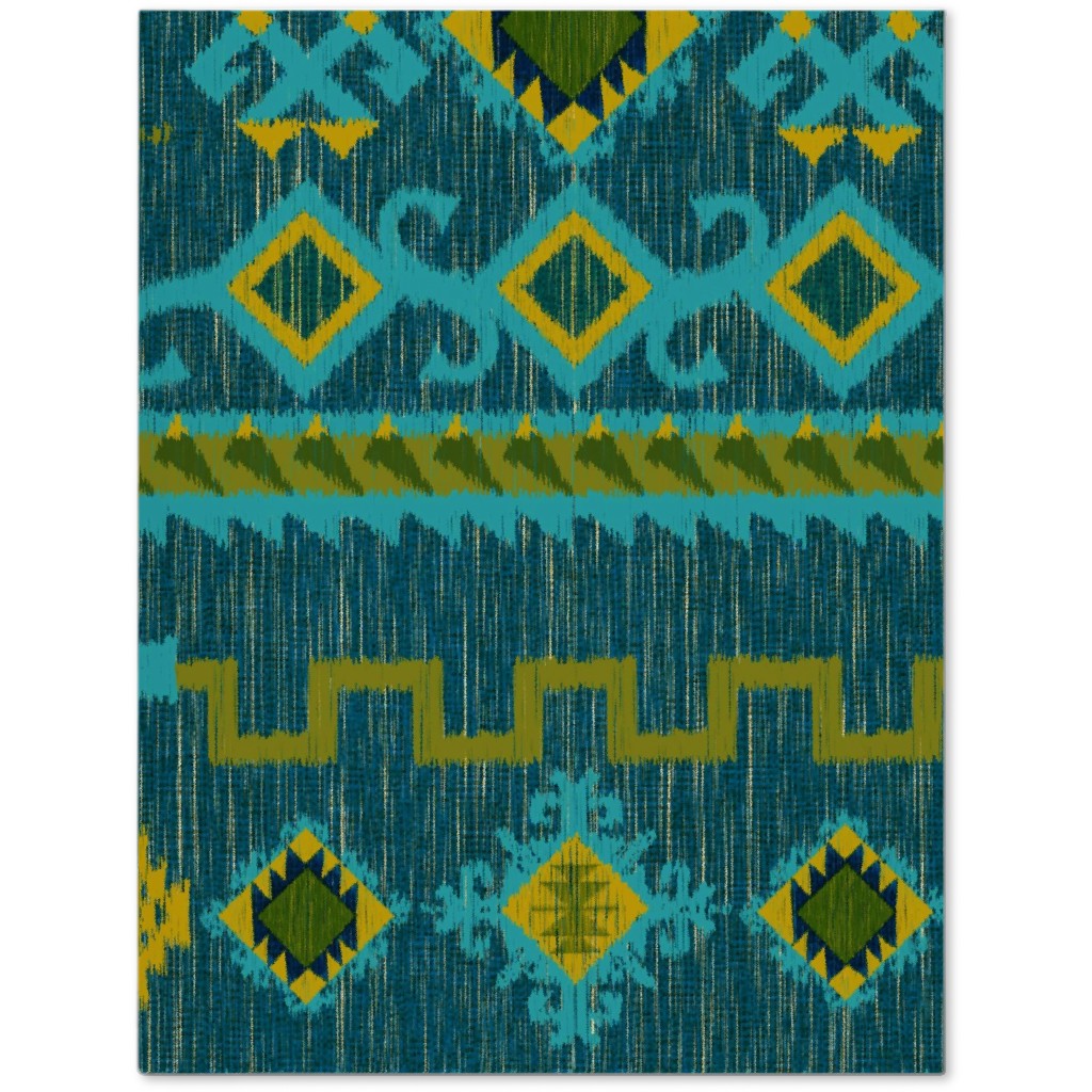 Kilim - Ocean Tones Journal, Green, Classic Green