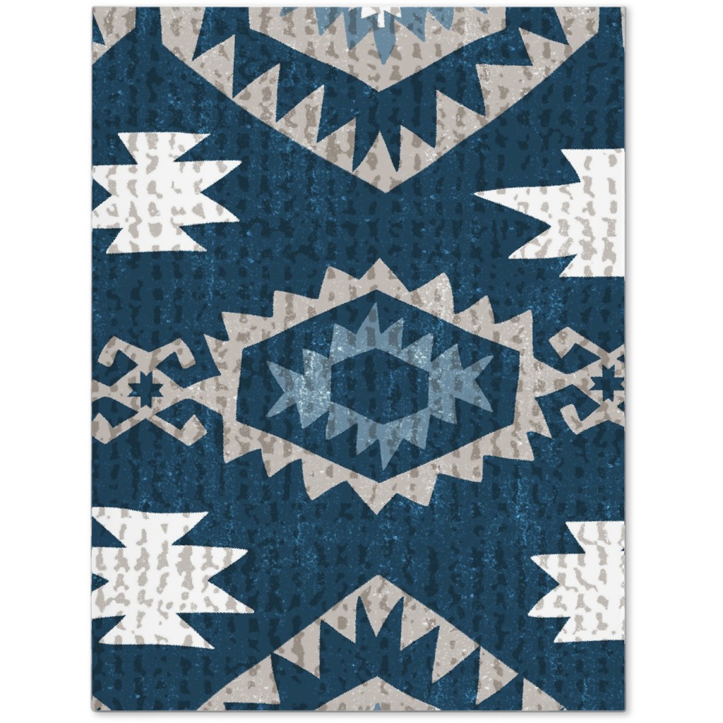 Kilim Me - Blue Journal, Blue, True Blue