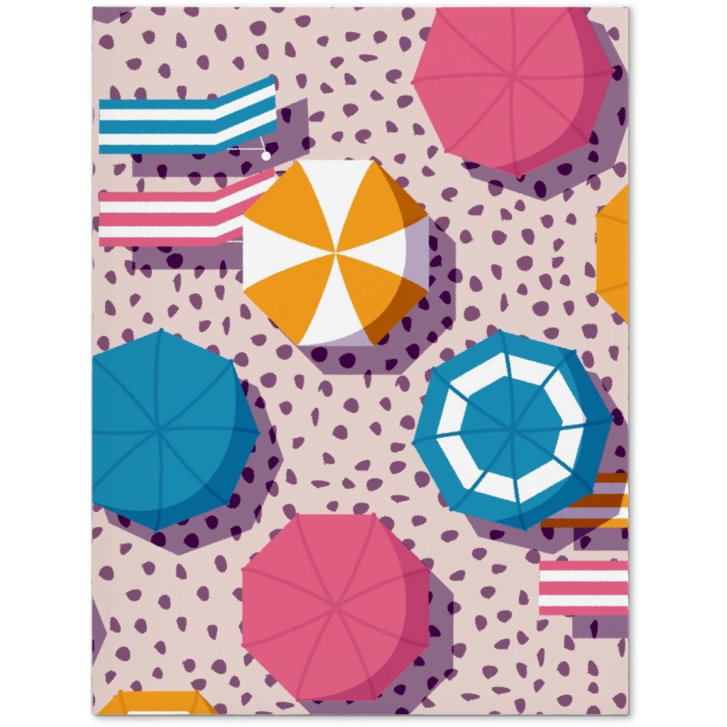 My Summer Vacay - Pink Journal, Pink, Bright Pink