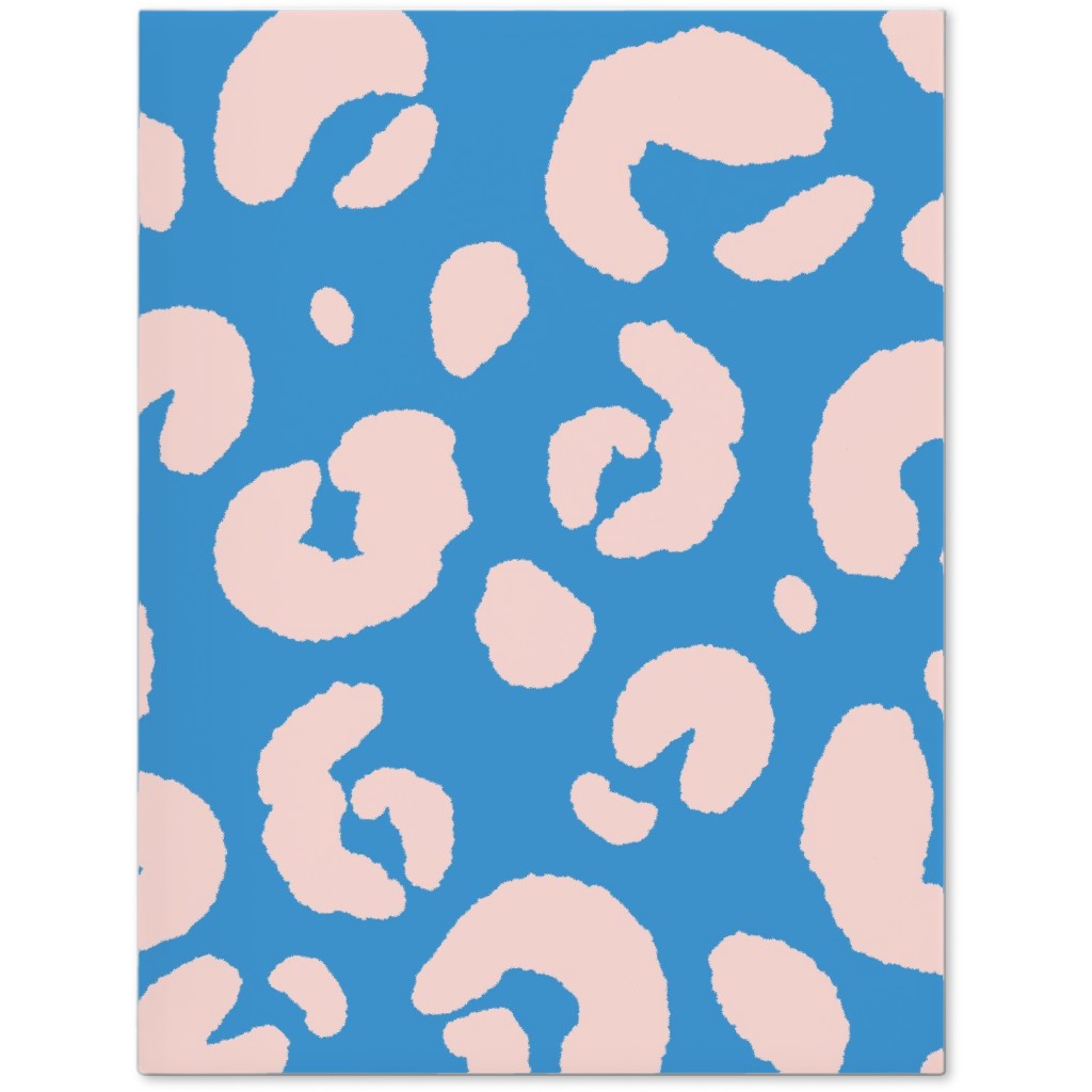 Jaguar Spots - Blue Journal, Blue, True Blue