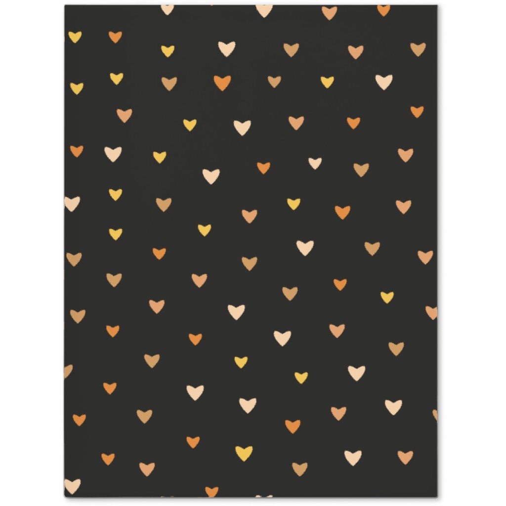 Bronze Hearts - Black Journal, Black, Black