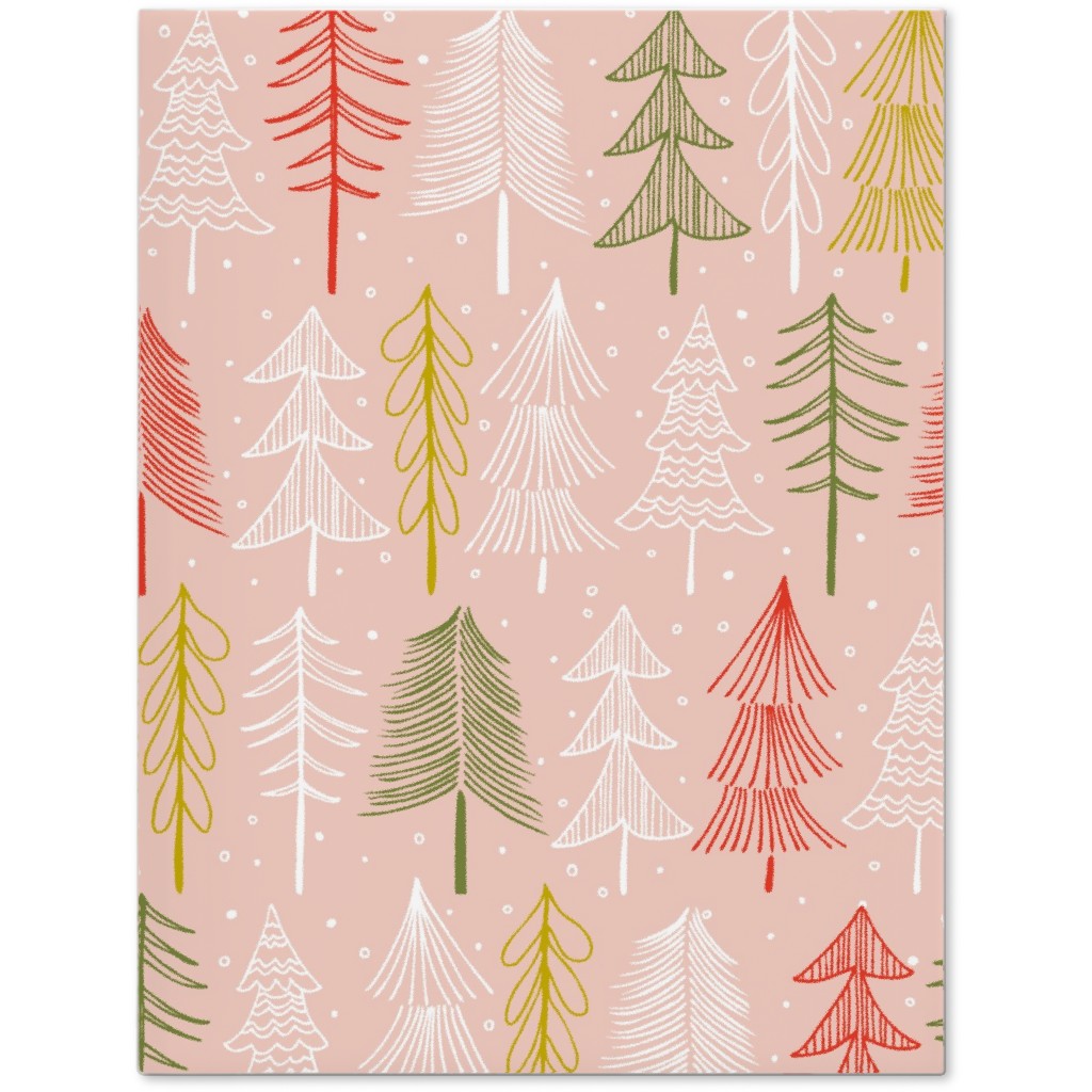 Oh' Christmas Tree Journal, Pink, Sand