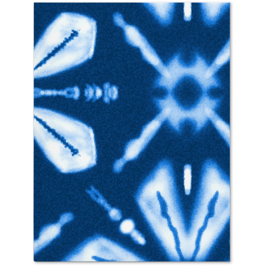 Shibori Flowers Journal, Blue