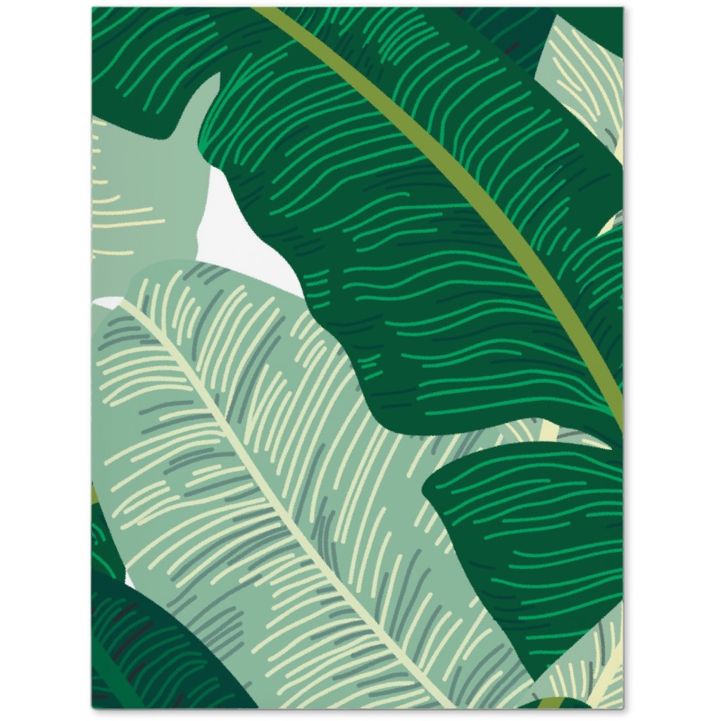Classic Banana Leaves - Palm Springs Green Journal, Green