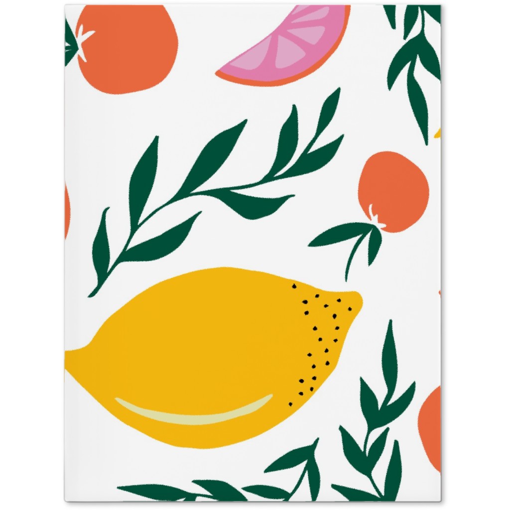 Citrus Grove - Pink and Yellow Journal, Pink