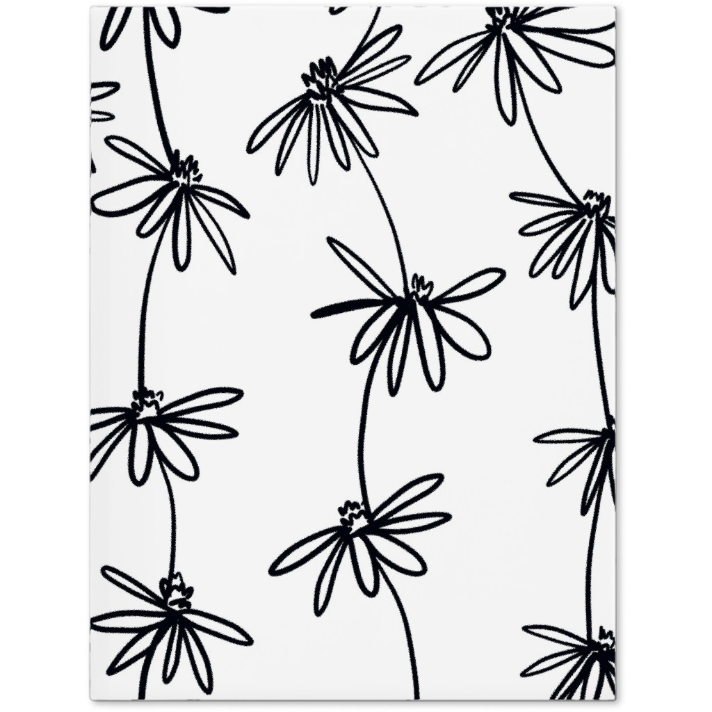 Daisy Chain - Black and White Journal, White