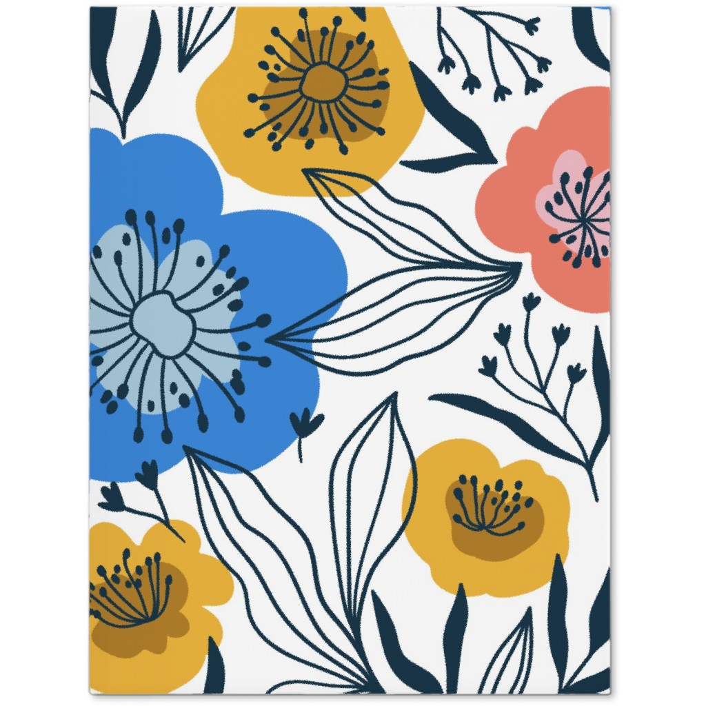 Colorful Flowers - Multi Journal, Multicolor