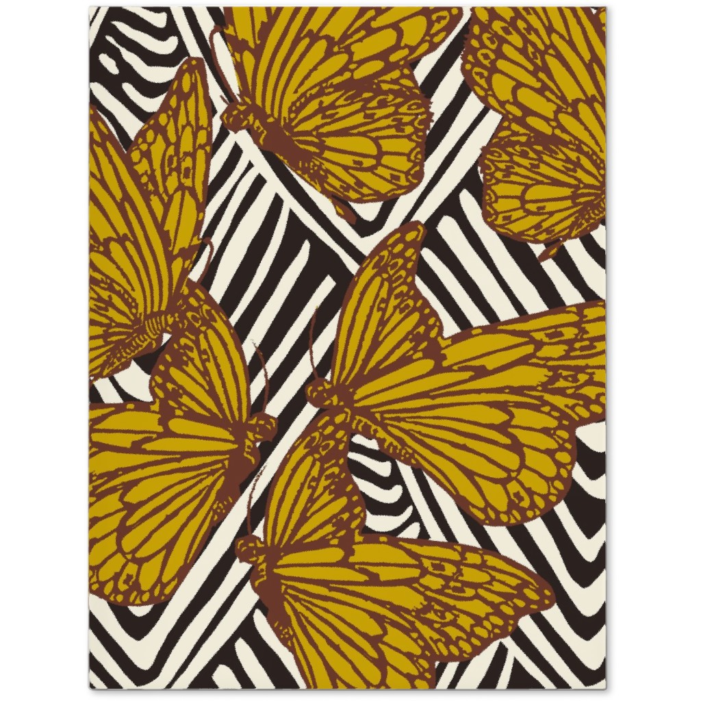 Enchanted Butterfly - Gold Journal, Yellow