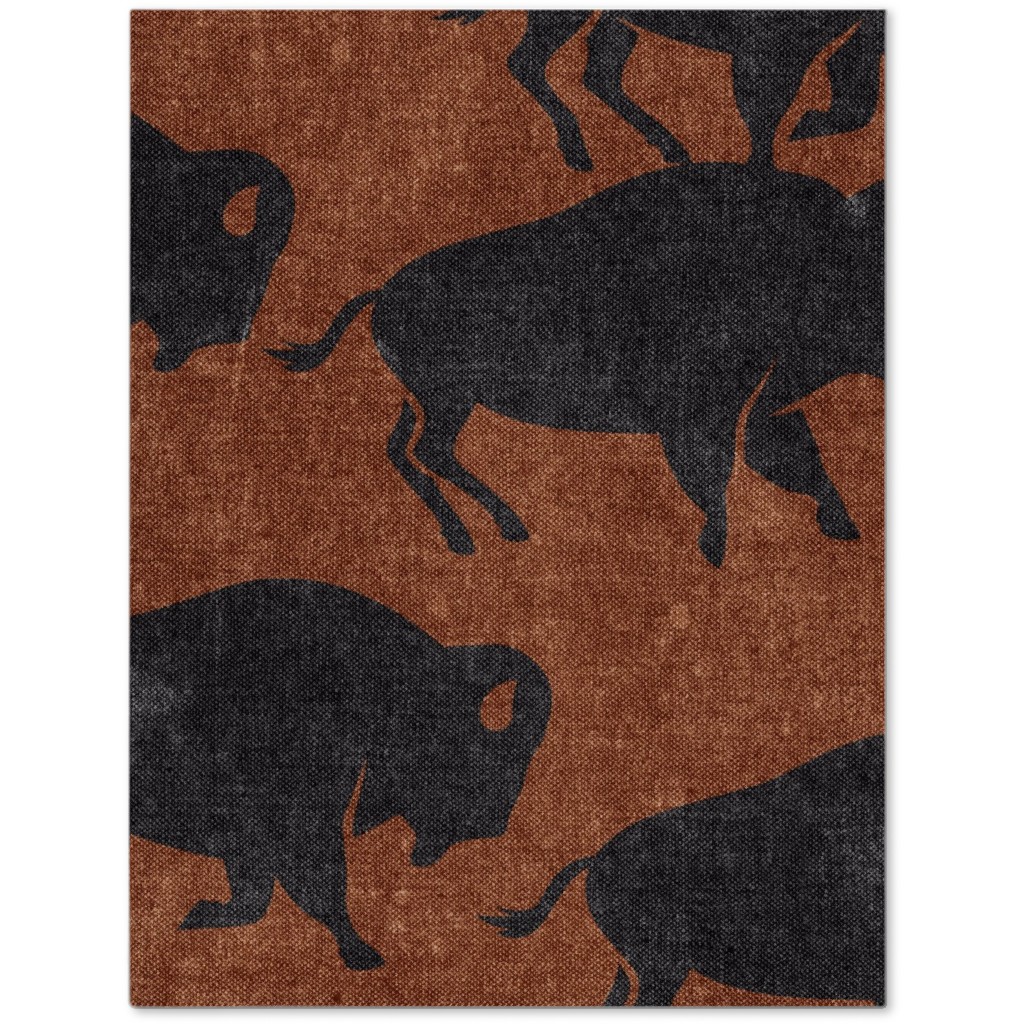 Bison Stampede - Inkwell on Brandywine Journal, Brown, Brown