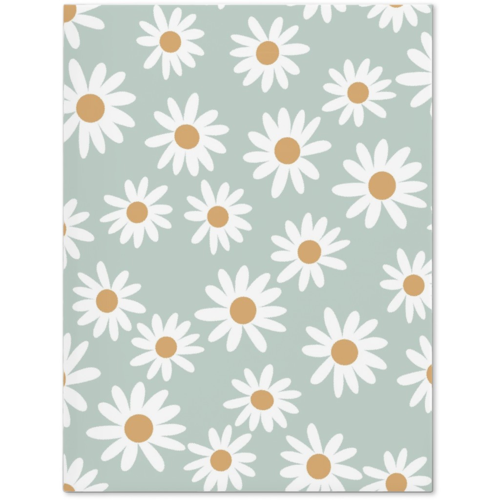 Daisies Journal, Blue, Celeste