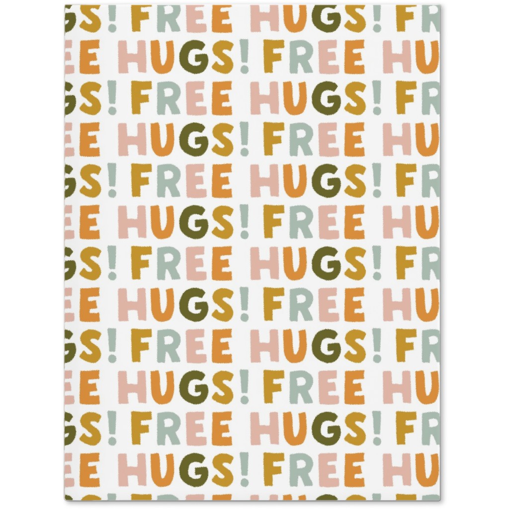 Free Hugs! - Multi Warm Journal, Multicolor