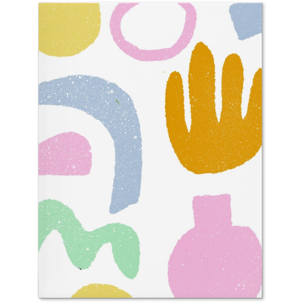 Happy Blocks Journal, Multicolor, White