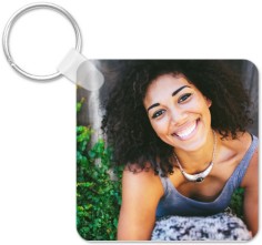 Personalized Mini Photo Keychain, Small Custom Leather Memory Photo,  Picture Keychains Personalized Album, Mini Cute Key