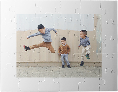Gallery of One Kids Puzzle, Thick Puzzle Board, 30 pieces, Rectangle, Kids Puzzle, Multicolor