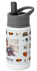 Adventure Camouflage Kids Water Bottle by Shutterfly