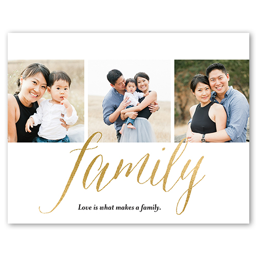 Family Script, 8x10white
