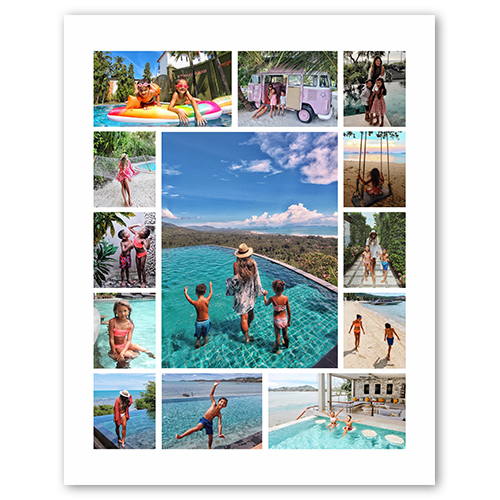 Gallery of Thirteen, -8x10-Multicolor