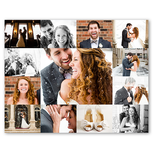 Photo Gallery Grid, -11x14-White