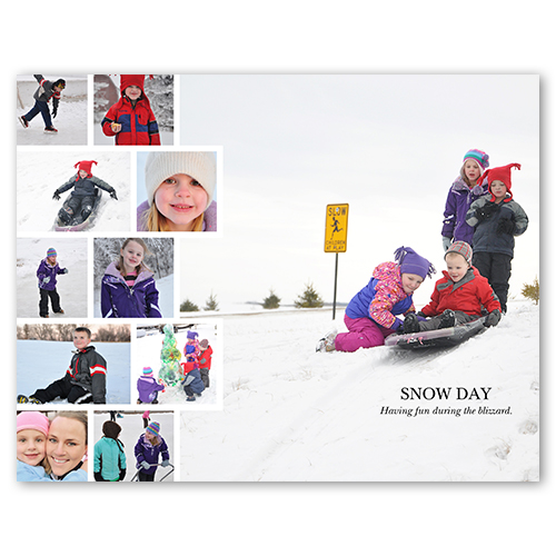 Photo on Photo Horizontal High Count, -11x14-White