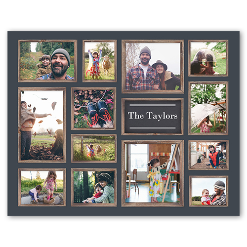 8x8 frame size Wood Rustic   Frames Shutterfly