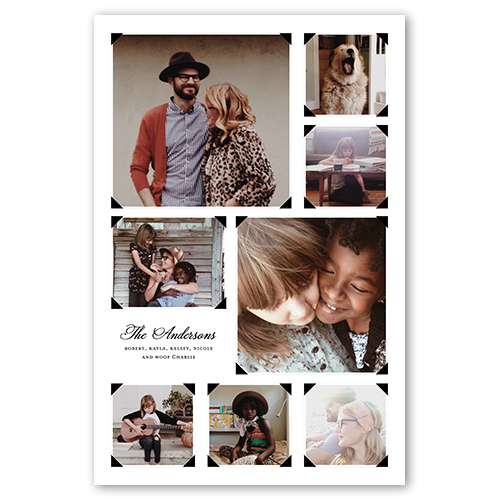 Black Corner Frames, -20x30-White