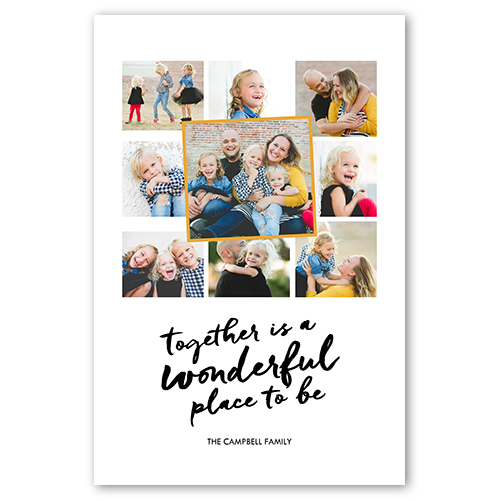 Wonderful Together, -20x30-White