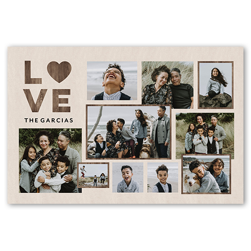 Rustic Love Collage, -20x30-Beige