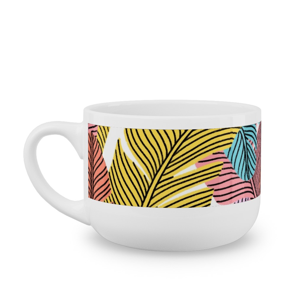Always on the Bright Side - Multi Latte Mug, White, , 25oz, Multicolor