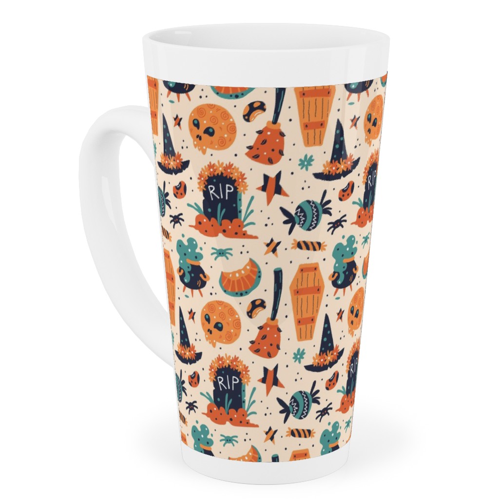 Halloween Rip - Multi Tall Latte Mug, 17oz, Multicolor