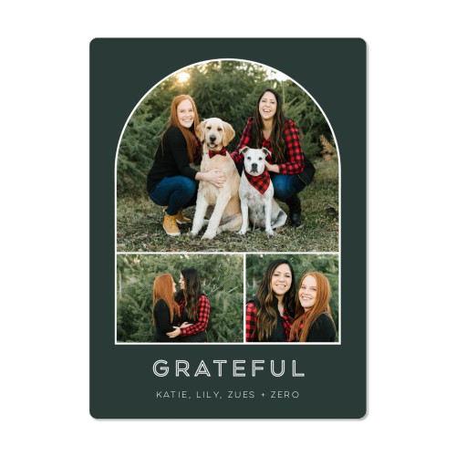 Grateful Arch Magnet, 4x5.5, White