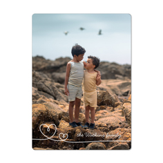 Magnetic Photo Frames Blank Acrylic Fridge Magnet Clear Acrylic