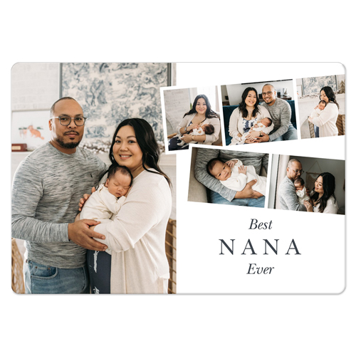 Family Filmstrip Magnet, 3x5, White, white