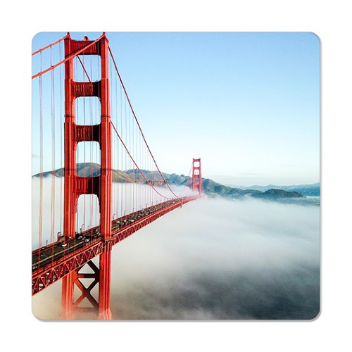 Golden Gate Magnet, 3x3, Multicolor