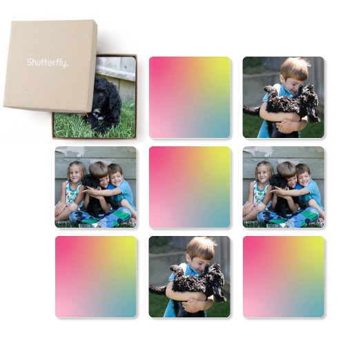 Photo Gallery Pet Memory Game, glossy, Multicolor