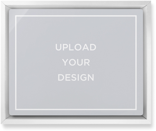 Upload Your Own Design Landscape Wall Art, White, Single piece, Metal, 8x10, Glossy, Multicolor
