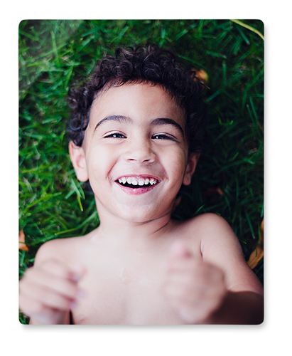 Photo Gallery Portrait Wall Art, No Frame, Single piece, Metal, 8x10, Glossy, Multicolor