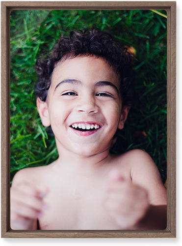 Photo Gallery Portrait Wall Art, Walnut, Single piece, Metal, 10x14, Glossy, Multicolor