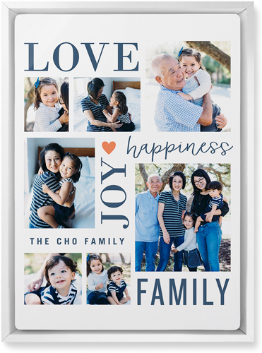 Happiness Is Wall Art, White, Single piece, Metal, 10x14, Matte, White, white