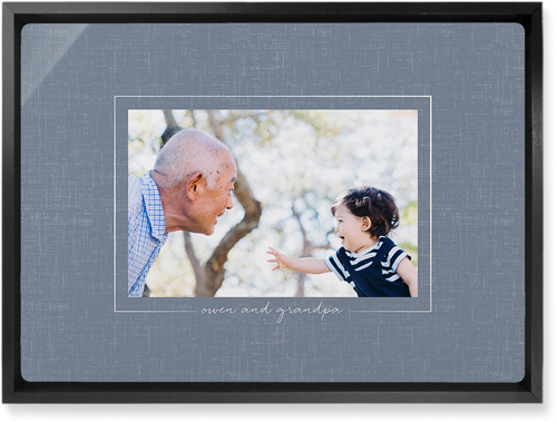 Take Shape Wall Art, Black, Single piece, Metal, 10x14, Matte, Gray, slate