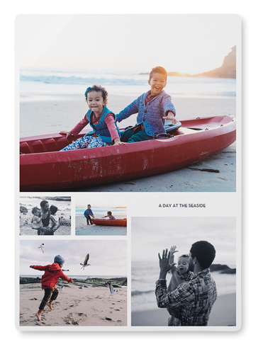 Hero Collage Portrait Wall Art, No Frame, Single piece, Metal, 10x14, Matte, Multicolor, multi