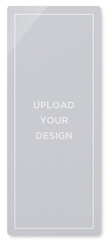 Upload Your Own Design Wall Art, No Frame, Single piece, Metal, 10x24, Matte, Multicolor