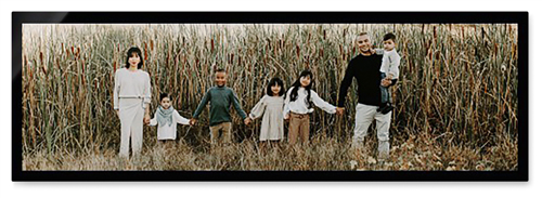 Gallery of One Pano Wall Art, No Frame, Single piece, Metal, 12x36, Matte, Multicolor
