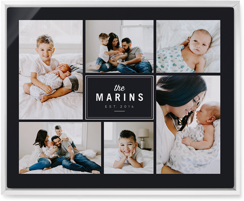 Round We Go Wall Art, White, Single piece, Metal, 16x20, Matte, Gray, charcoal