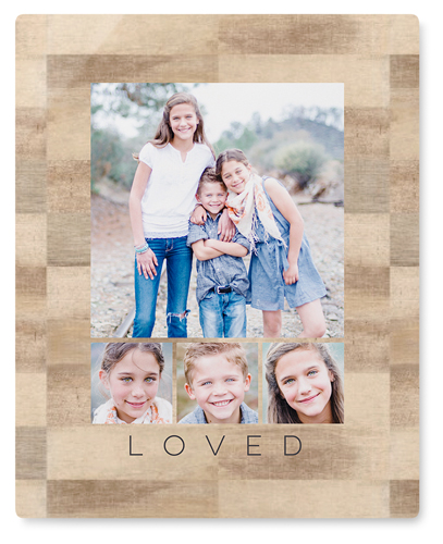 Four Real Wall Art, No Frame, Single piece, Metal, 16x20, Glossy, Beige, khaki