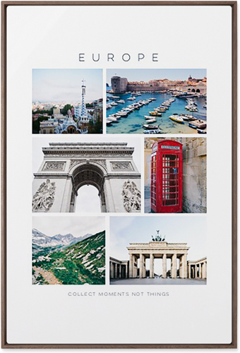 Best of Six Wall Art, Walnut, Single piece, Metal, 24x36, Glossy, Multicolor, multi